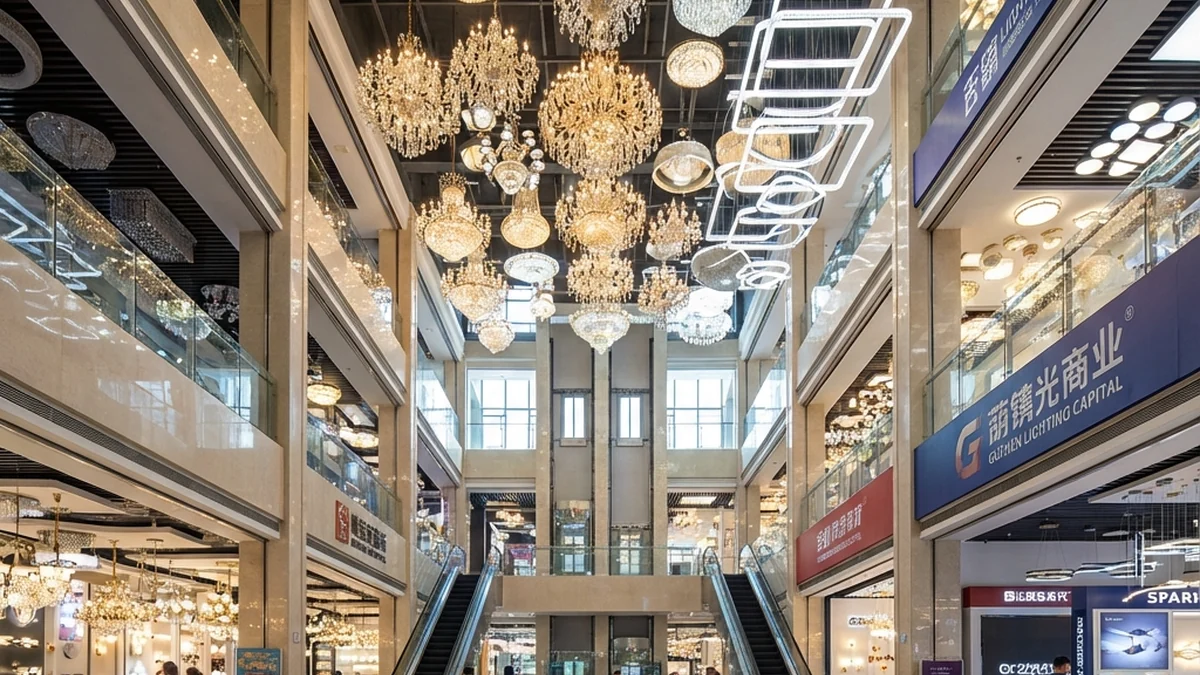 Lighting showroom in Zhongshan
